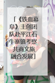 《铁血幕阜》主创团队赴平江石牛寨镇考察 共商文旅融合发展