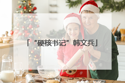 “硬核书记”韩文兵