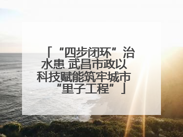 “四步闭环”治水患 武昌市政以科技赋能筑牢城市“里子工程”