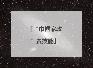 “巾帼家政”赛技能