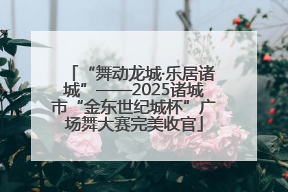 “舞动龙城·乐居诸城”——2025诸城市“金东世纪城杯”广场舞大赛完美收官