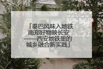 秦巴风味入地铁 南郑好物映长安——西安地铁里的城乡融合新实践