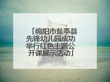 绵阳市盐亭县先锋幼儿园成功举行红色主题公开课展示活动
