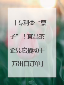 专利变“票子”！宜昌茶企凭它撬动千万出口订单