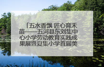 五水香飘 匠心育禾苗——五河县东刘集中心小学劳动教育实践成果展暨夏集小学首届美食节盛大举行