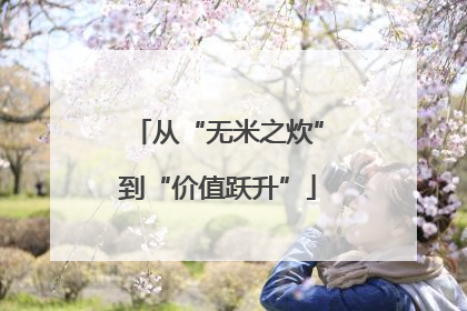 从“无米之炊”到“价值跃升”