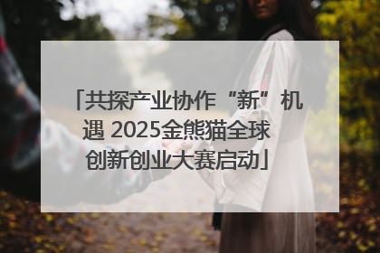 共探产业协作“新”机遇 2025金熊猫全球创新创业大赛启动