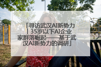 寻访武汉AI新势力︱35岁以下AI企业家群落崛起——基于武汉AI新势力的调研