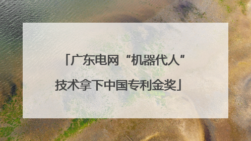 广东电网“机器代人”技术拿下中国专利金奖