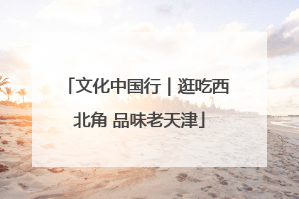 文化中国行｜逛吃西北角 品味老天津