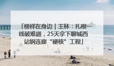 榜样在身边｜王林：扎根一线破难题，25天拿下聊城西站钢连廊“硬核”工程