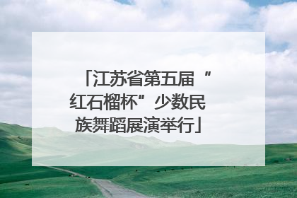 江苏省第五届“红石榴杯”少数民族舞蹈展演举行