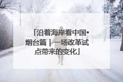 沿着海岸看中国•烟台篇｜一场改革试点带来的变化