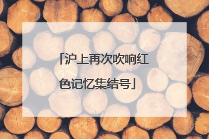 沪上再次吹响红色记忆集结号