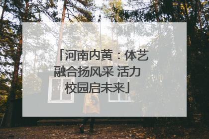 河南内黄：体艺融合扬风采 活力校园启未来