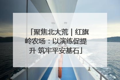 聚焦北大荒｜红旗岭农场：以演练促提升 筑牢平安基石