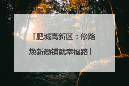 肥城高新区：修路焕新颜铺就幸福路