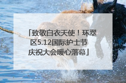 致敬白衣天使！环翠区5.12国际护士节庆祝大会暖心落幕