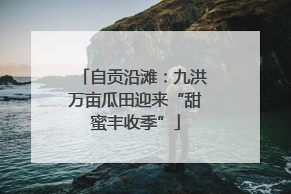 自贡沿滩：九洪万亩瓜田迎来“甜蜜丰收季”