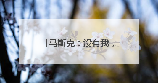 马斯克：没有我，特朗普会输掉2024年总统选举