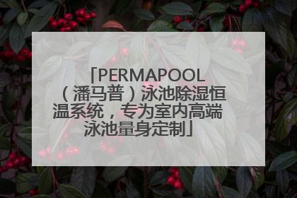 PERMAPOOL（潘马普）泳池除湿恒温系统，专为室内高端泳池量身定制